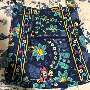 Vera Bradley Dreaming Mickey and Minnie Mouse Cross Body